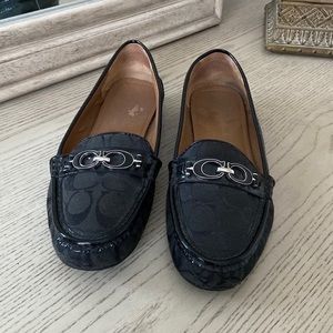 Coach Driving Mocs Black